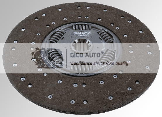 Clutch Disc 1878000104 / 1878 000 104 "FAUN GROSS IVECO KAELBLE KRUPP MAGIRUS-DEUTZ MERCEDES-BENZ RENAULT TRUCKS " G380D001