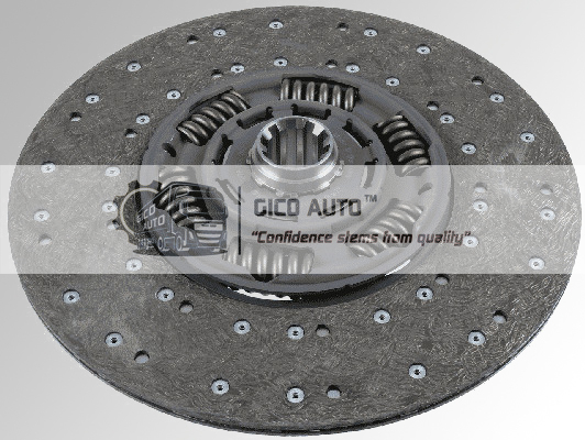 Clutch Disc 1878004832 / 1878 004 832 "IRISBUS KAMAZ MAN MAZ NEOPLAN ÖSTERREICHISCHE AUTOMOBILFABRIK (ÖAF) RENAULT TRUCKS SISU STEYR TAM" G430D035