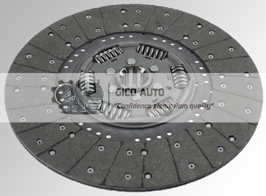 Clutch Disc 1878000294 / 1878 000 294 "DAF KAMAZ KING LONG YUTONG" G395D009