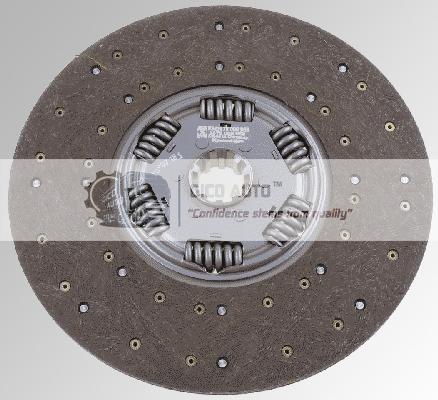 Clutch Disc 1878000968 / 1878 000 968 "DAEWOO DRÖGMÖLLER EVOBUS MERCEDES-BENZ SCANIA STEYR VOLVO " G380D003