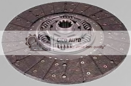 Clutch Disc 1862506131 / 1862 506 131 "MAN MAZ NEOPLAN STEYR TAM TEMSA" G395D007